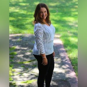 Cabi Devoted Blouse Size L  NWT